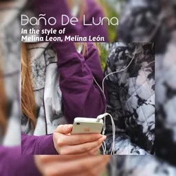 Titelbild für Baño De Luna - Melina León Karaoke-Version