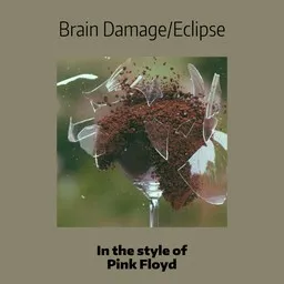 Omslagsbild för Brain Damage/Eclipse - Pink Floyd karaokeversion