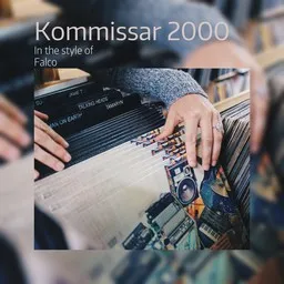 Karaokekappaleen Kommissar 2000 - Falco kansikuva