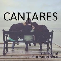 Cover art for Cantares - Joan Manuel Serrat karaoke version