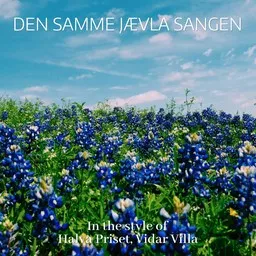 Cover art for Den samme jævla sangen - Halva Priset,Vidar Villa karaoke version