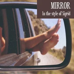 Omslagsbild för Mirror - Sigrid karaokeversion