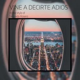 Omslagsbild för Vine A Decirte Adios - Segundo Rosero karaokeversion