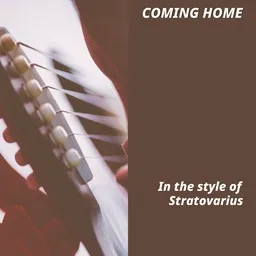 Titelbild für Coming Home - Stratovarius Karaoke-Version