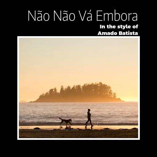 Não Não Vá Embora - Karaoke