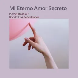 Karaokekappaleen Mi Eterno Amor Secreto - Banda Los Sebastianes kansikuva