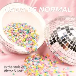 Cover art for Nada Es Normal - Victor & Leo karaoke version