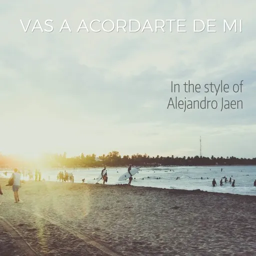Vas A Acordarte De Mi - Karaoke