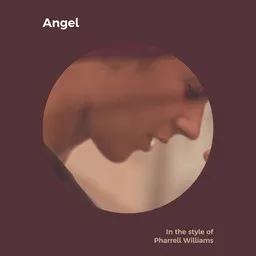 Karaokekappaleen Angel - Pharrell Williams kansikuva