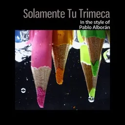 Cover art for Solamente Tu Trimeca - Pablo Alborán karaoke version