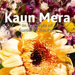 Titelbild für Kaun Mera - Sunidhi Chauhan Karaoke-Version