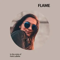 Karaokekappaleen Flame - Patti LaBelle kansikuva