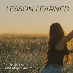 Cover art for Lesson Learned - Alicia Keys,John Mayer karaoke version