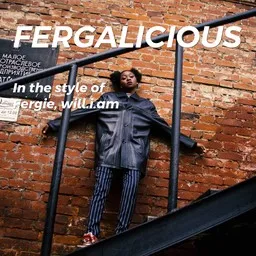 Omslagsbild för Fergalicious - Fergie,will.i.am karaokeversion