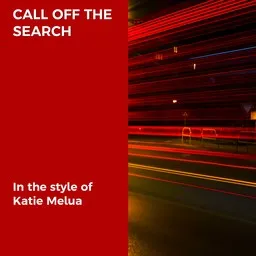 Cover art for Call Off The Search - Katie Melua karaoke version