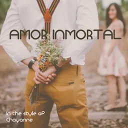 Cover art for Amor Inmortal - Chayanne karaoke version