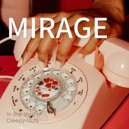 Cover art for Mirage - Creepy Nuts karaoke version