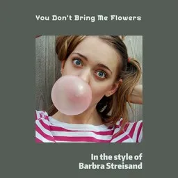 Titelbild für You Don't Bring Me Flowers - Barbra Streisand Karaoke-Version