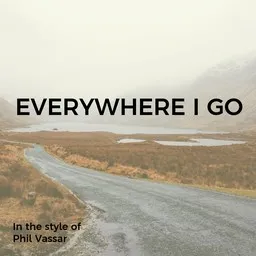 Cover art for Everywhere I Go - Phil Vassar karaoke version