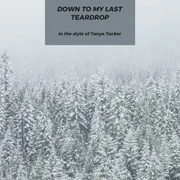 Cover art for Down to My Last Teardrop - Tanya Tucker karaoke version