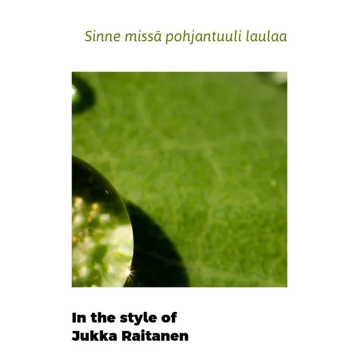 Karaoke Sinne missä pohjantuuli laulaa by Jukka Raitanen — sing along with lyrics on Singa