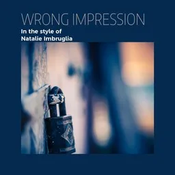 Cover art for Wrong Impression - Natalie Imbruglia karaoke version