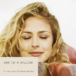 Cover art for One In a Million - Hannah Montana karaoke version