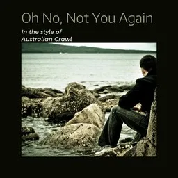 Cover art for Oh No, Not You Again - Australian Crawl karaoke version