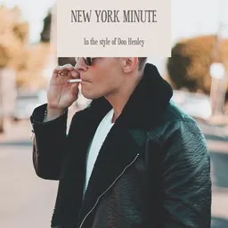 Cover art for New York Minute - Don Henley karaoke version