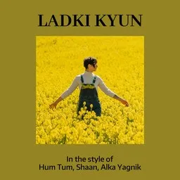 Omslagsbild för Ladki Kyun - Alka Yagnik,Hum Tum,Shaan karaokeversion