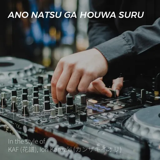 Karaoke Ano Natsu ga Houwa Suru esittäjältä Iori Kanzaki (カンザキイオリ), KAF (花譜) — laula mukana sanoituksilla Singassa