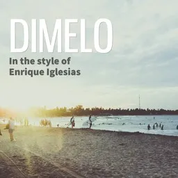 Cover art for Dimelo - Enrique Iglesias karaoke version