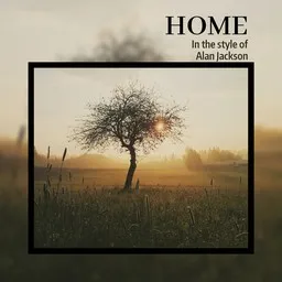 Omslagsbild för Home - Alan Jackson karaokeversion