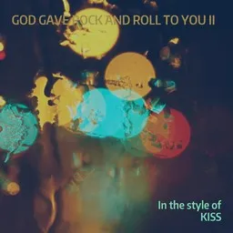 Karaokekappaleen God Gave Rock And Roll To You II - KISS kansikuva