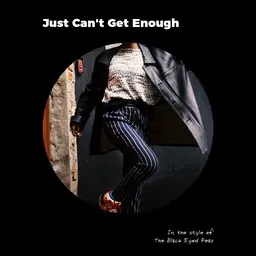 Omslagsbild för Just Can't Get Enough - Black Eyed Peas karaokeversion