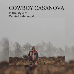 Omslagsbild för Cowboy Casanova - Carrie Underwood karaokeversion