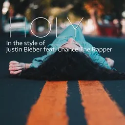Cover art for Holy - Chance The Rapper,Justin Bieber karaoke version