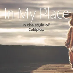 Cover art for In My Place - Coldplay karaoke version