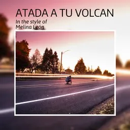 Titelbild für Atada A Tu Volcan - Melina León Karaoke-Version