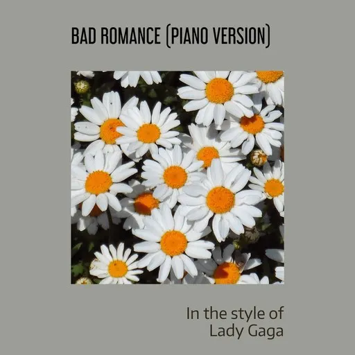 Bad Romance (Piano Version) - Karaoke