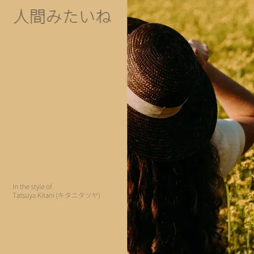 Karaoke 人間みたいね by Tatsuya Kitani (キタニタツヤ) — sing along with lyrics on Singa