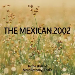Cover art for The Mexican 2002 - Marc Anthony,Thalía karaoke version
