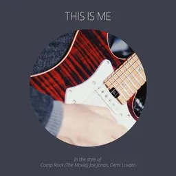 Cover art for This Is Me - Camp Rock (The Movie),Demi Lovato,Joe Jonas karaoke version