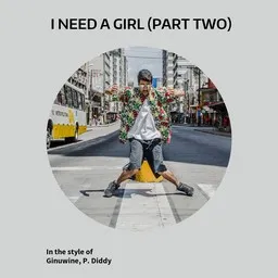 Omslagsbild för I Need A Girl (Part Two) - Diddy,Ginuwine karaokeversion