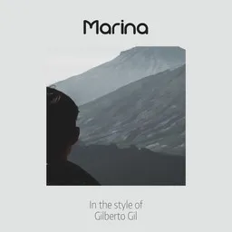 Titelbild für Marina - Gilberto Gil Karaoke-Version