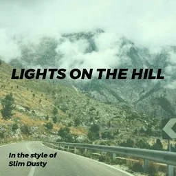Karaokekappaleen Lights on the Hill - Slim Dusty kansikuva