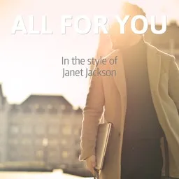 Titelbild für All for You - Janet Jackson Karaoke-Version
