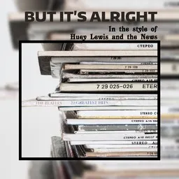 Karaokekappaleen But It's Alright - Huey Lewis and the News kansikuva