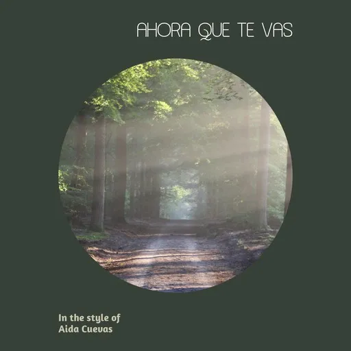 Ahora Que Te Vas - Karaoke