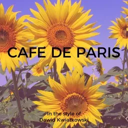 Cover art for Café de Paris - Dawid Kwiatkowski karaoke version